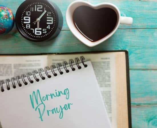 today morning prayer