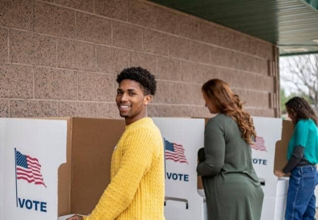voting finding spiritual peace in chaos