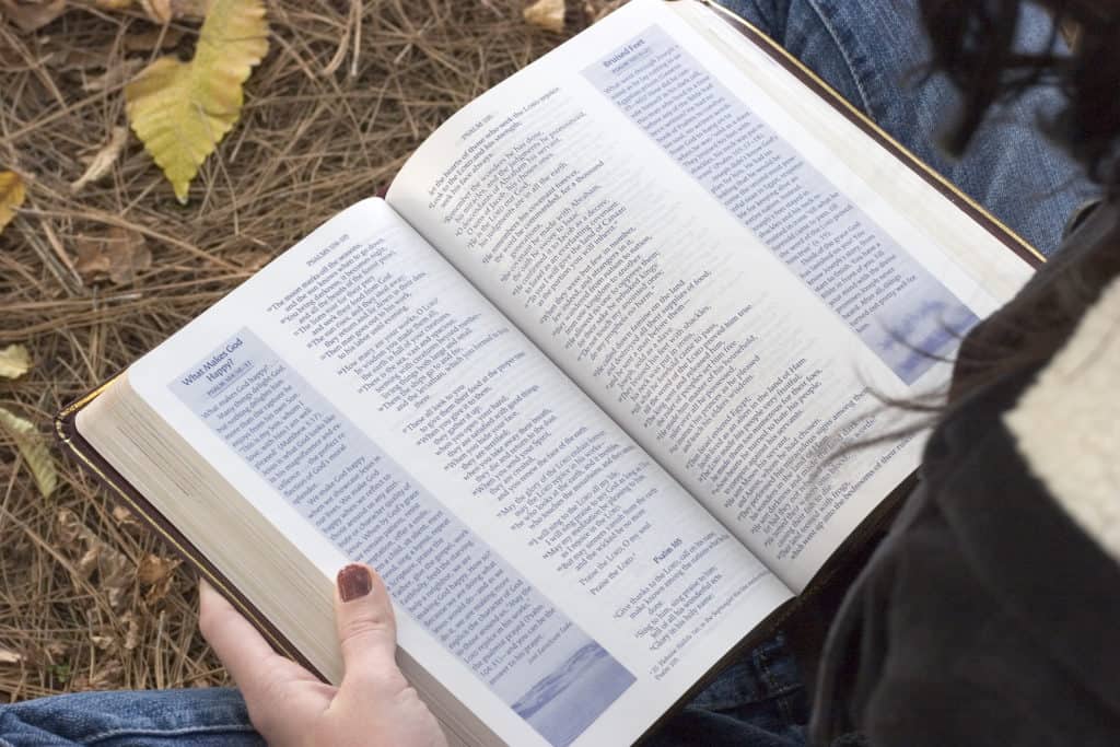 reading the Bible is chronological order