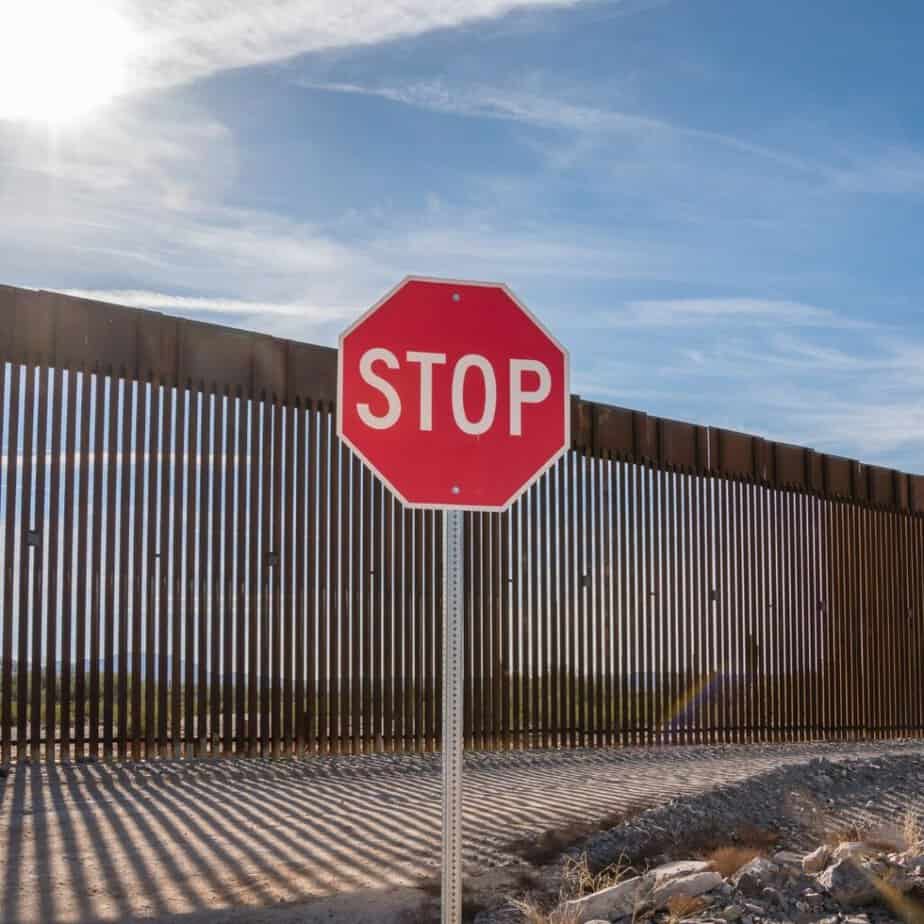 caring for the poor - border wall