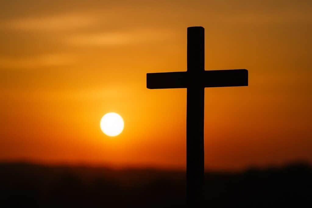 the cross and sundown - Christian Songs About the Cross and Salvation